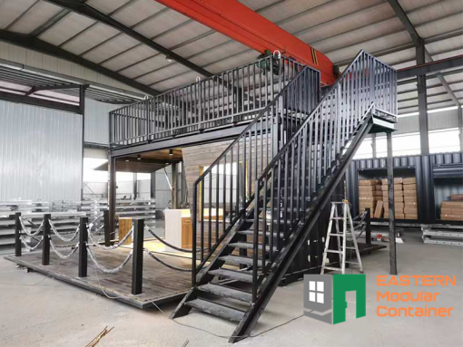 Shipping container bar